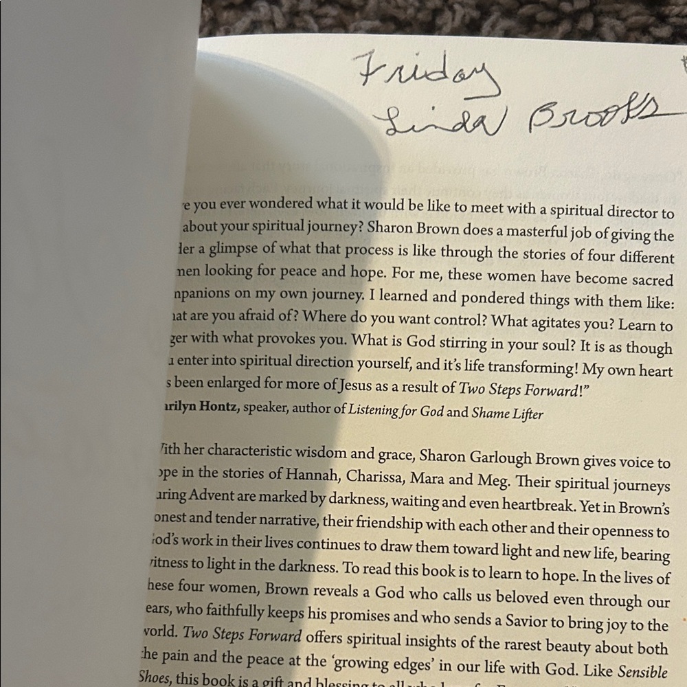 Two Steps Forward Book - Picture 4 of 4